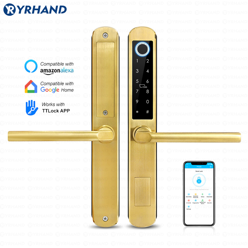 Glass Door Hinge - IP66 Золото Нержавеющая сталь Раздвижное стекло