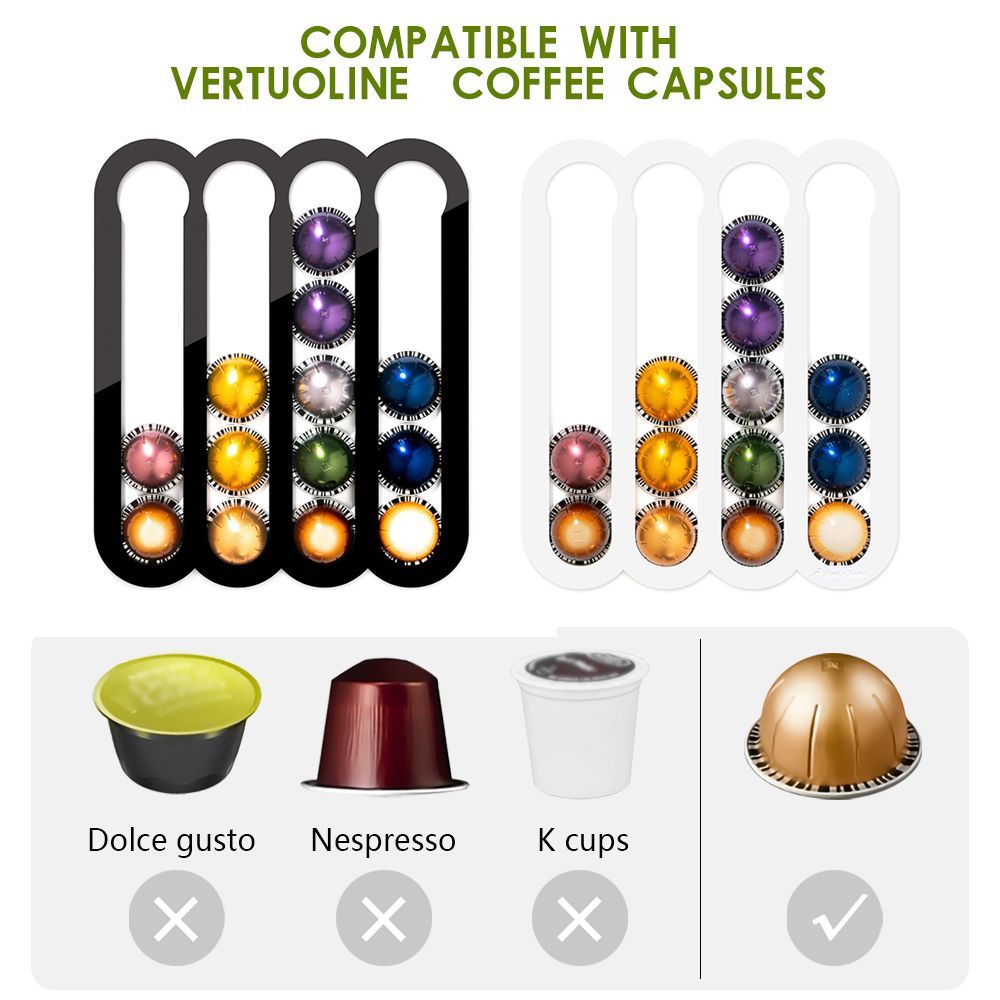 Ceramic Tile Floor - VERTUOLINE Настенный органайзер для хранения кофейных