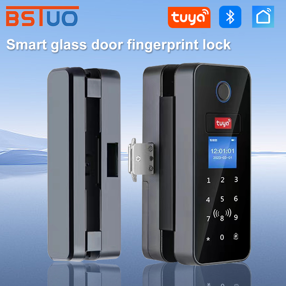 Glass Door Hinge - Умный стеклянный дверной замок с двойным