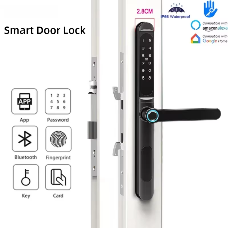 Glass Door Hinge - Умный дверной замок с функцией разблокировки