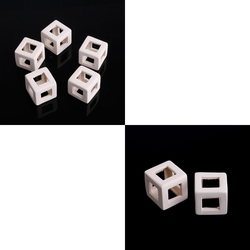 Hide Cave Ceramic - Украшение аквариума Кубическая пещера Керамические укрытия
