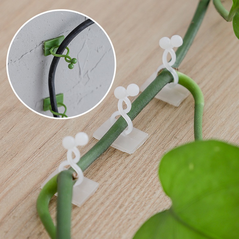 Vine Climbing Plastic - 10 шт. универсальных крючков для крепления