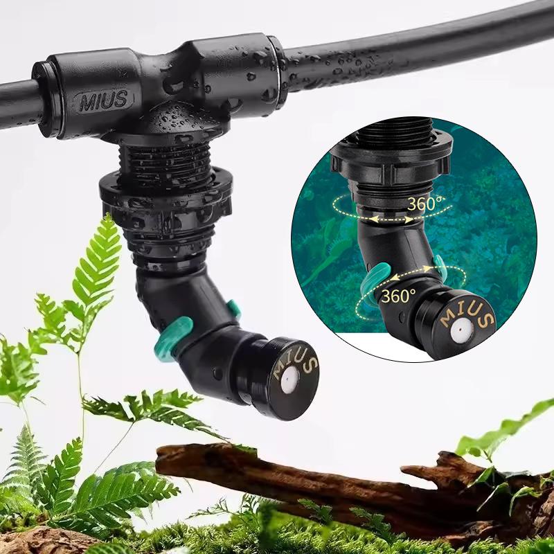 Misting Nozzle Reptile - 360 ° Регулируемая система распыления для