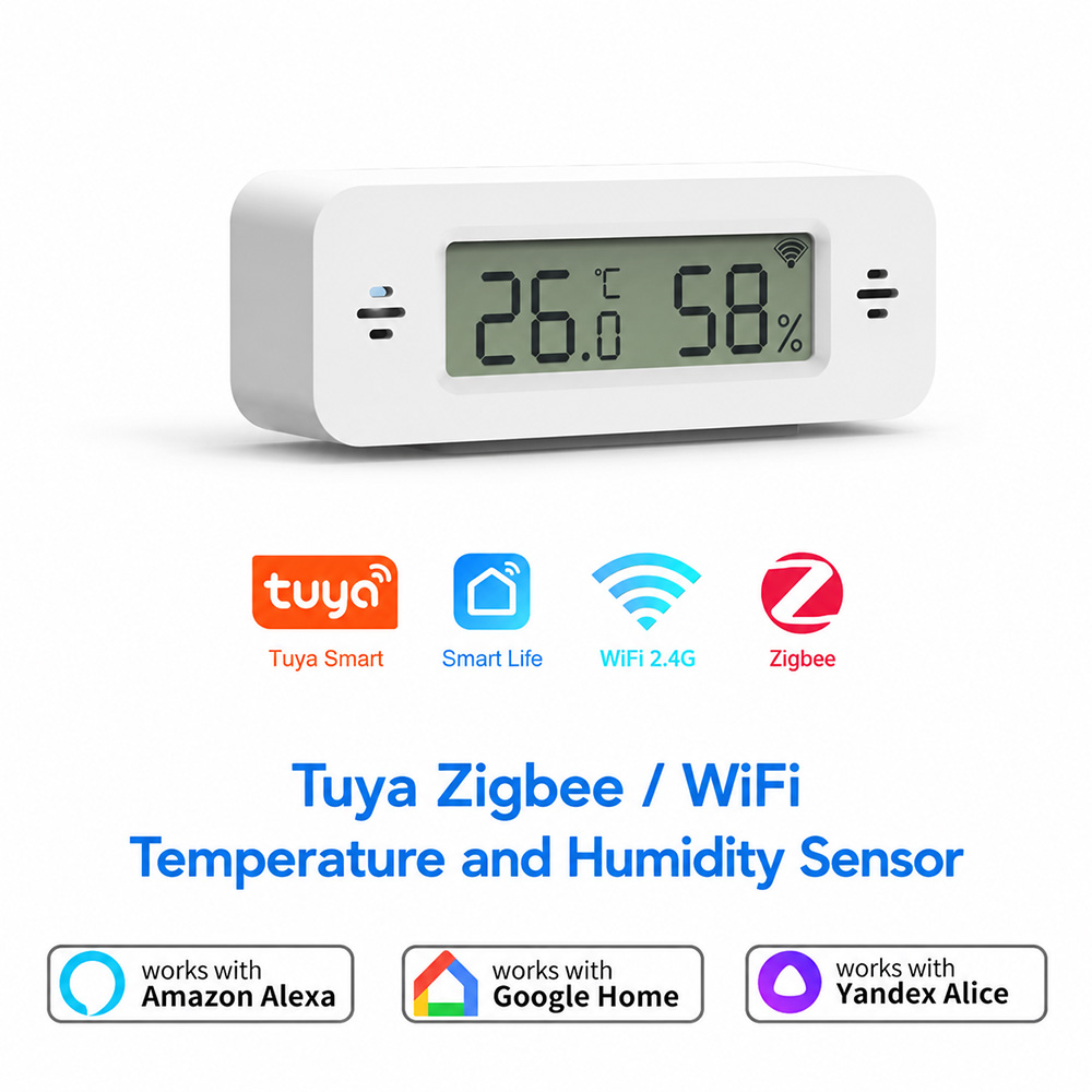 Digital Hygrometer Probe - Умный датчик температуры и влажности Tuya