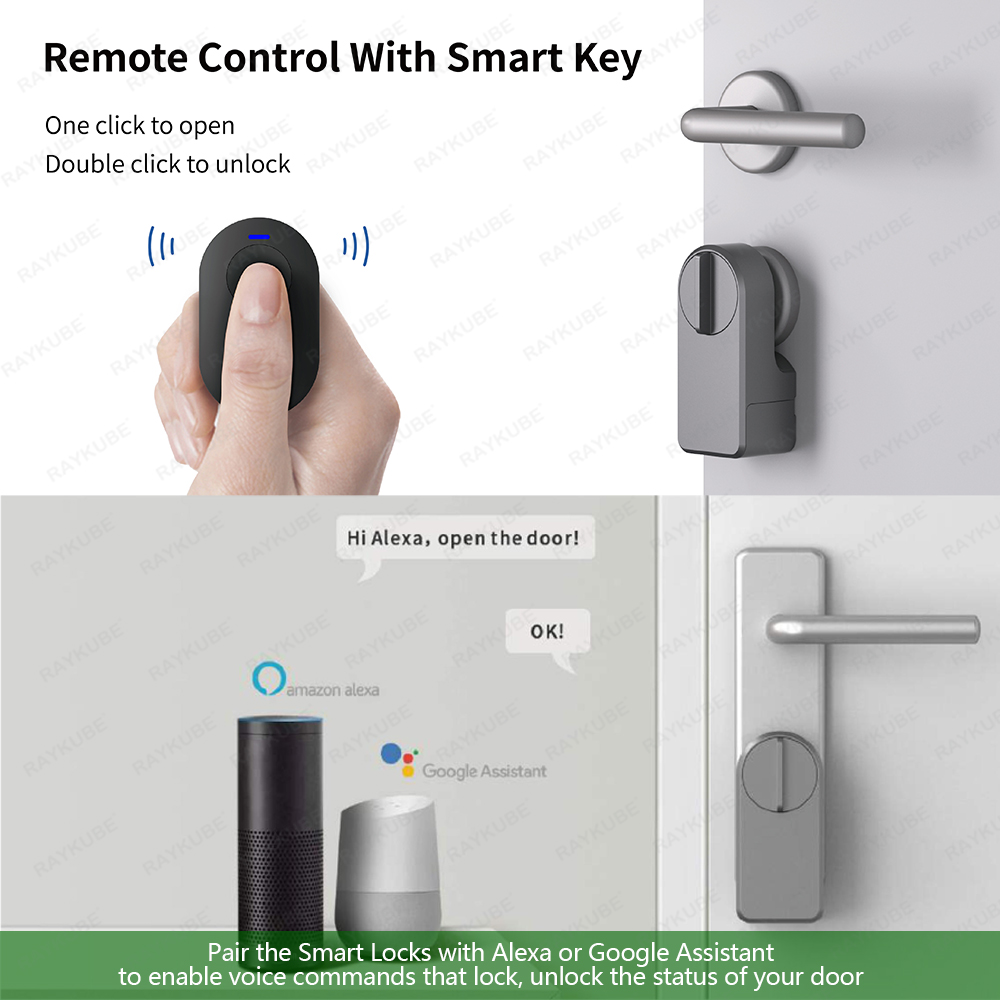 RAYKUBE A1 Pro Tuya BEL Набор  – обзор и цена Glass Door Hinge