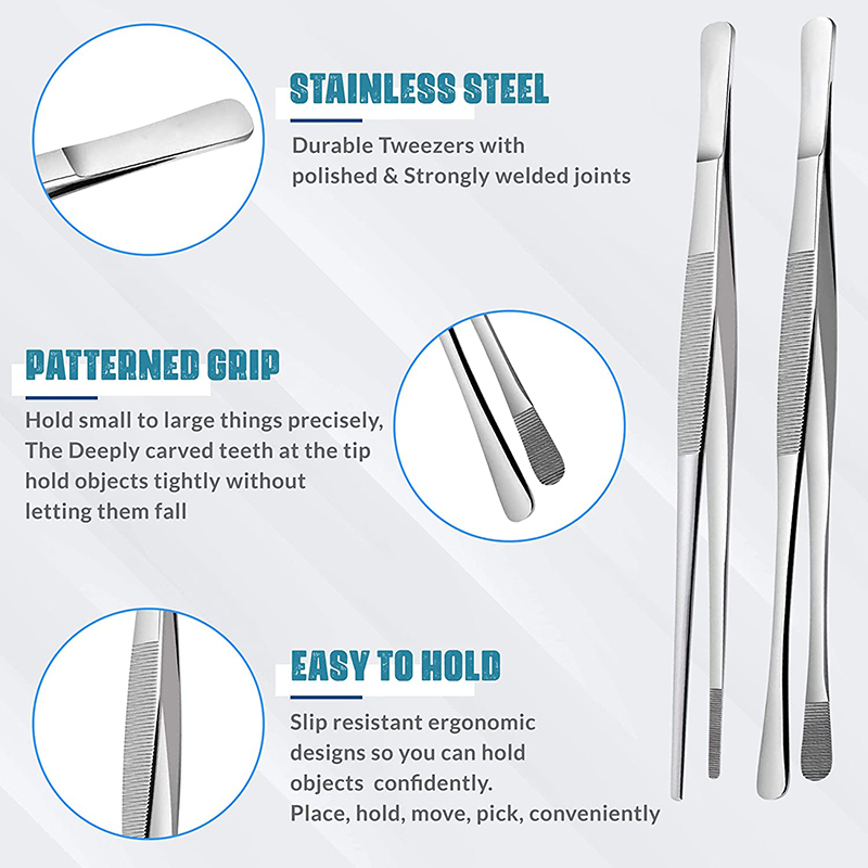 2-х дюймовые кухонные щипцы, п – обзор и цена Feeding Tong Stainless