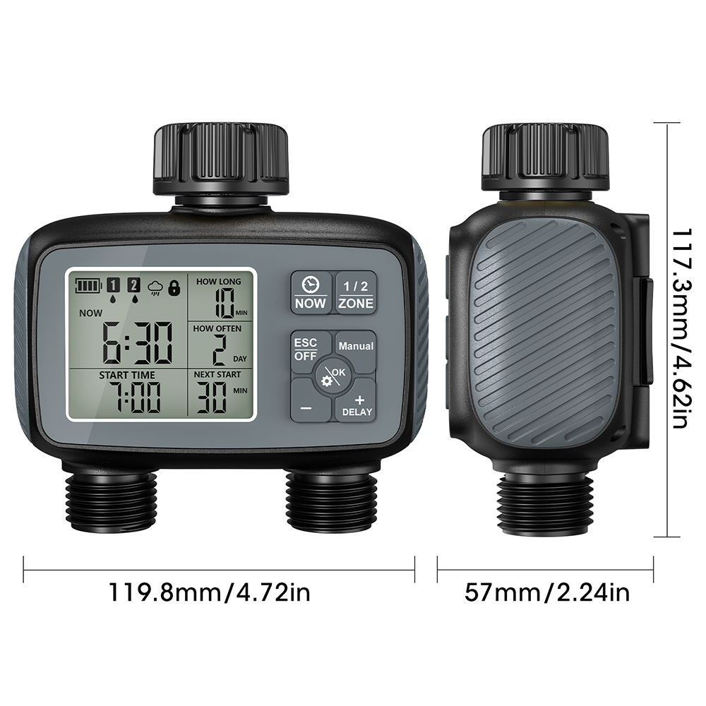 Новый программируемый 2-зонный – обзор и цена Timer Dual Outlet