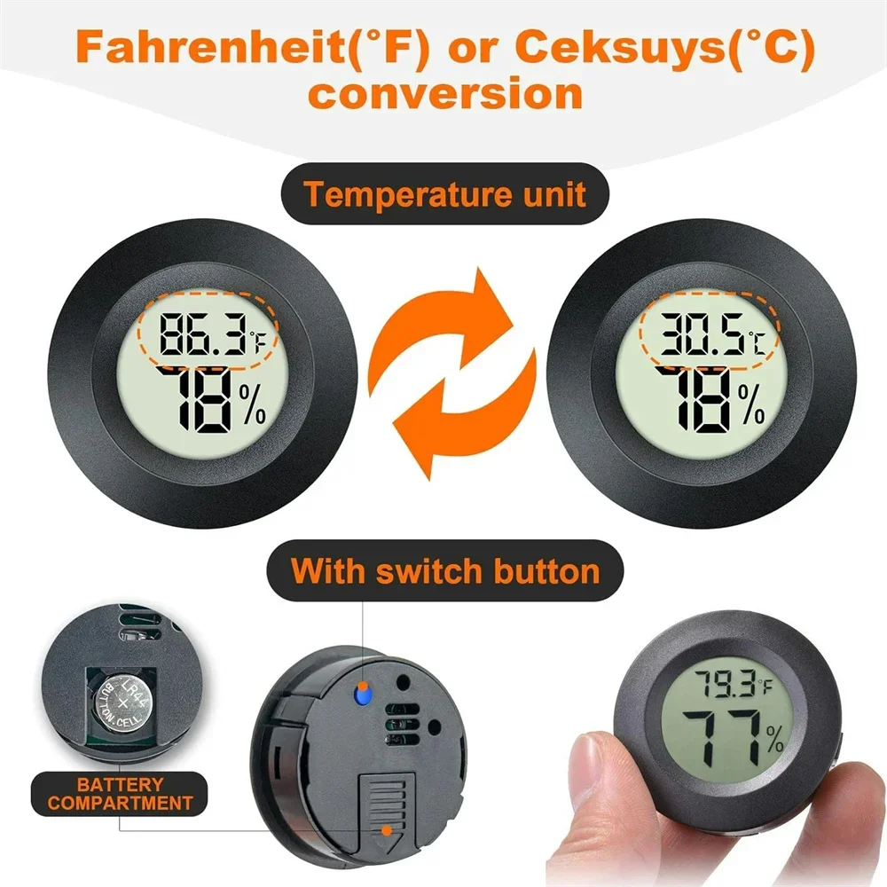 Миниатюрный круглый цифровой т – обзор и цена Digital Hygrometer Probe