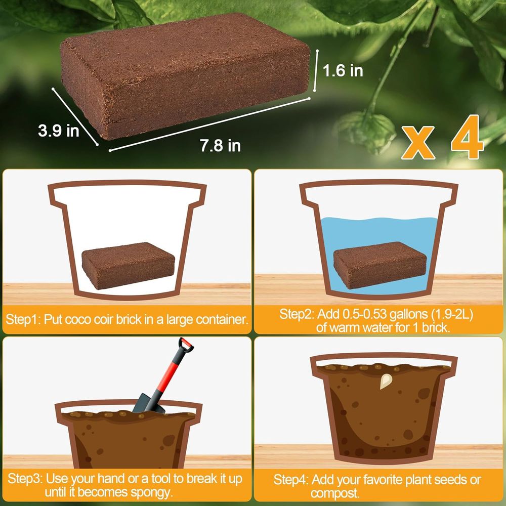 Органический кокосовый субстра – обзор и цена Substrate Coconut Fiber