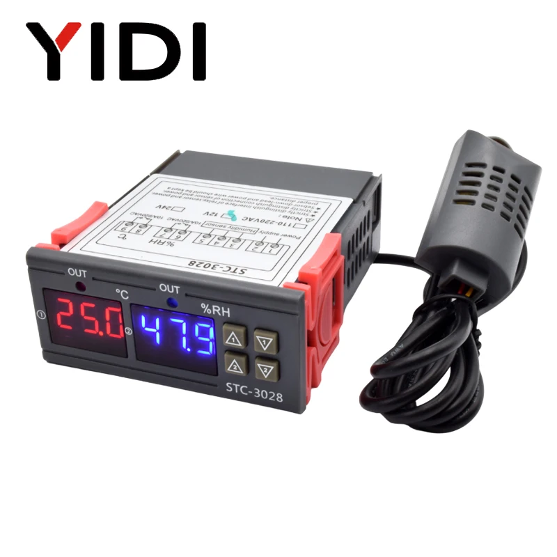 STC-3028 светодиодный цифровой – обзор и цена Digital Hygrometer Probe