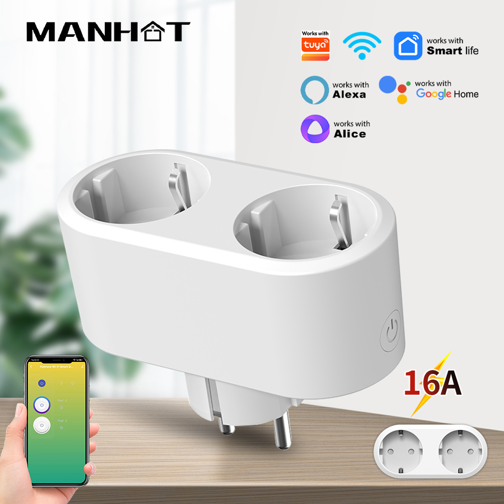 Умная Wi-Fi розетка с двумя ра – обзор и цена Timer Dual Outlet