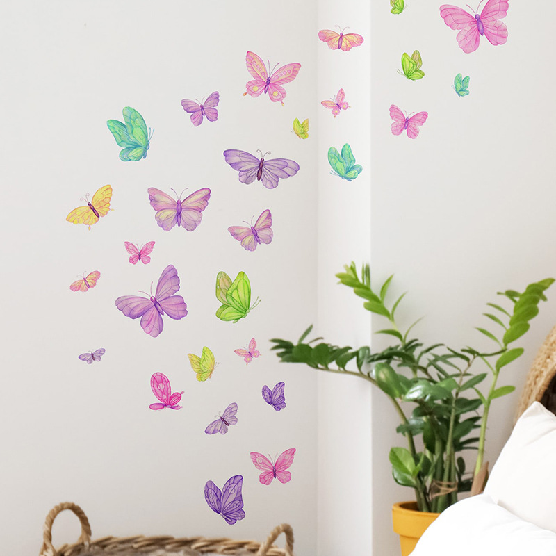 Романтические наклейки на стен – обзор и цена Pvc Panel Background