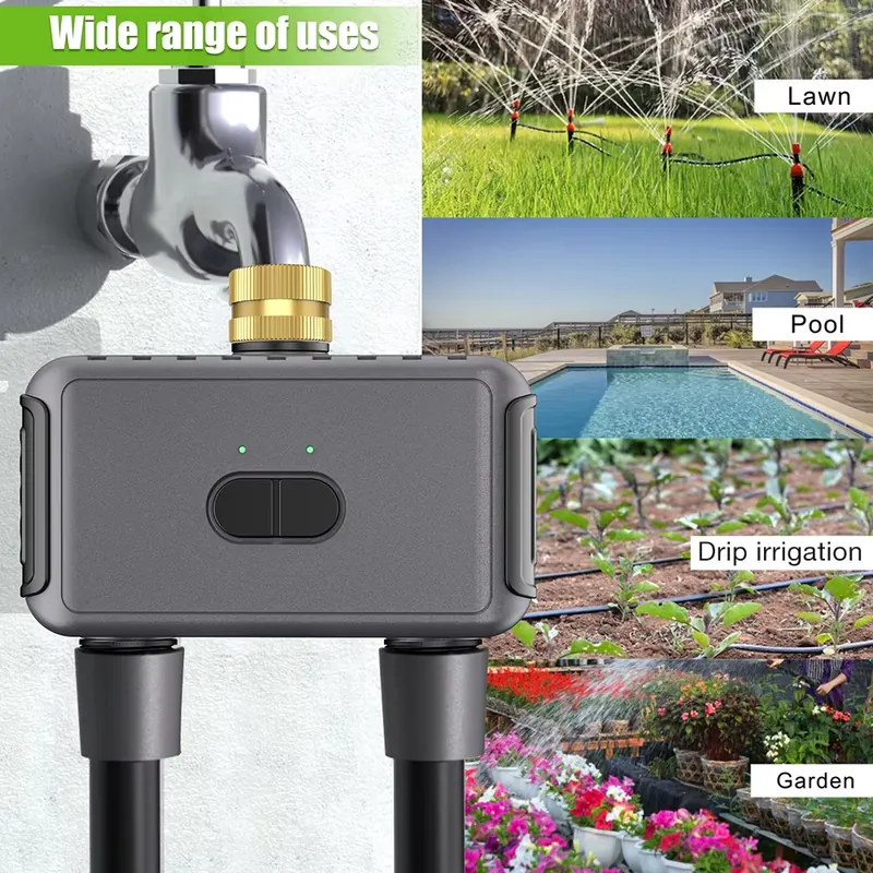 WAP01 Умный таймер полива с Wi – обзор и цена Timer Dual Outlet