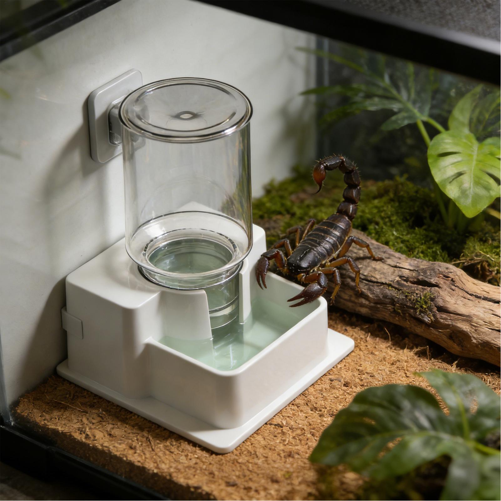 Автоматический фонтан-поилка д – обзор и цена Water Dish Reptile