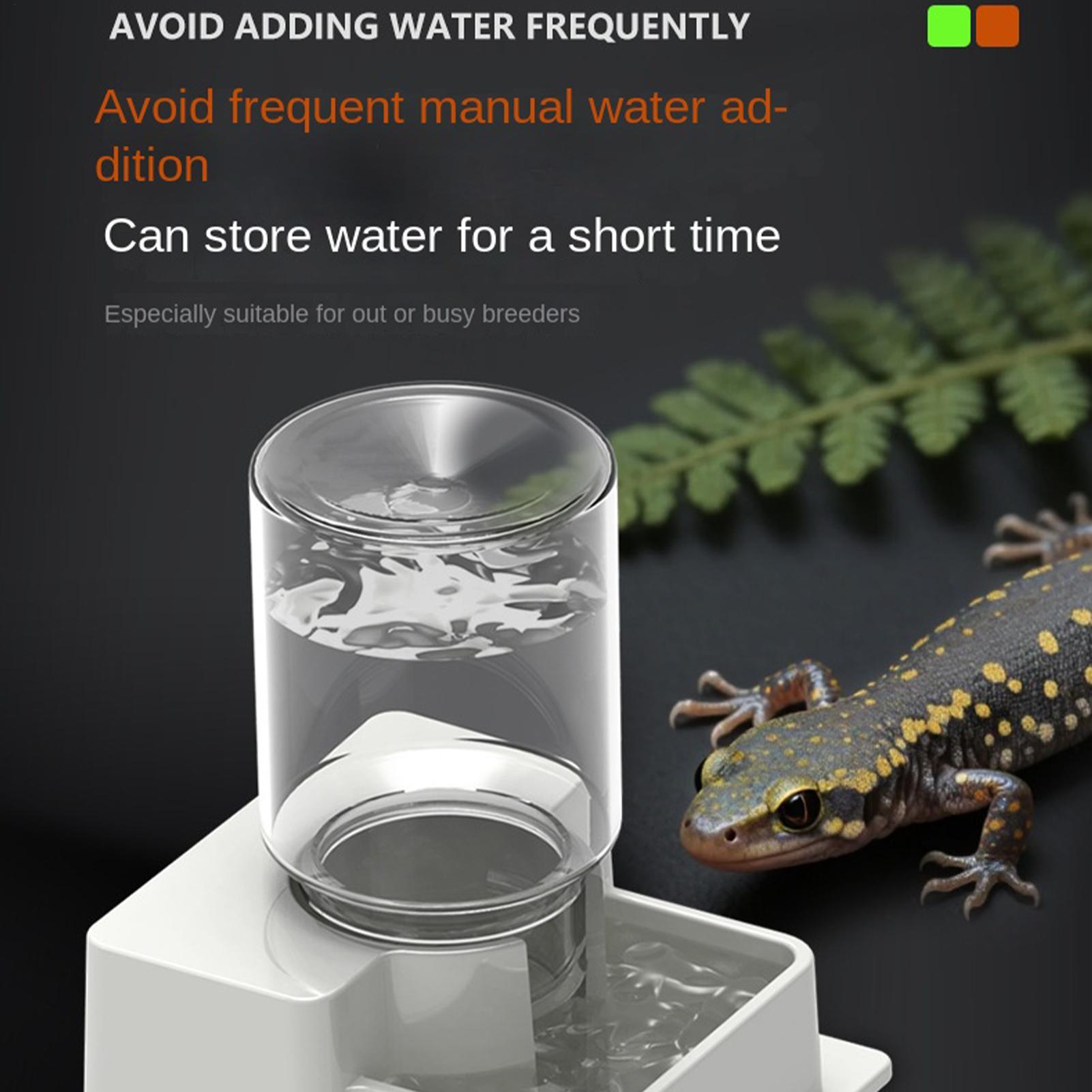 Автоматический фонтан-поилка д – обзор и цена Water Dish Reptile