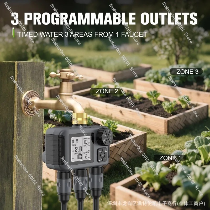 Автоматический таймер для поли – обзор и цена Timer Dual Outlet