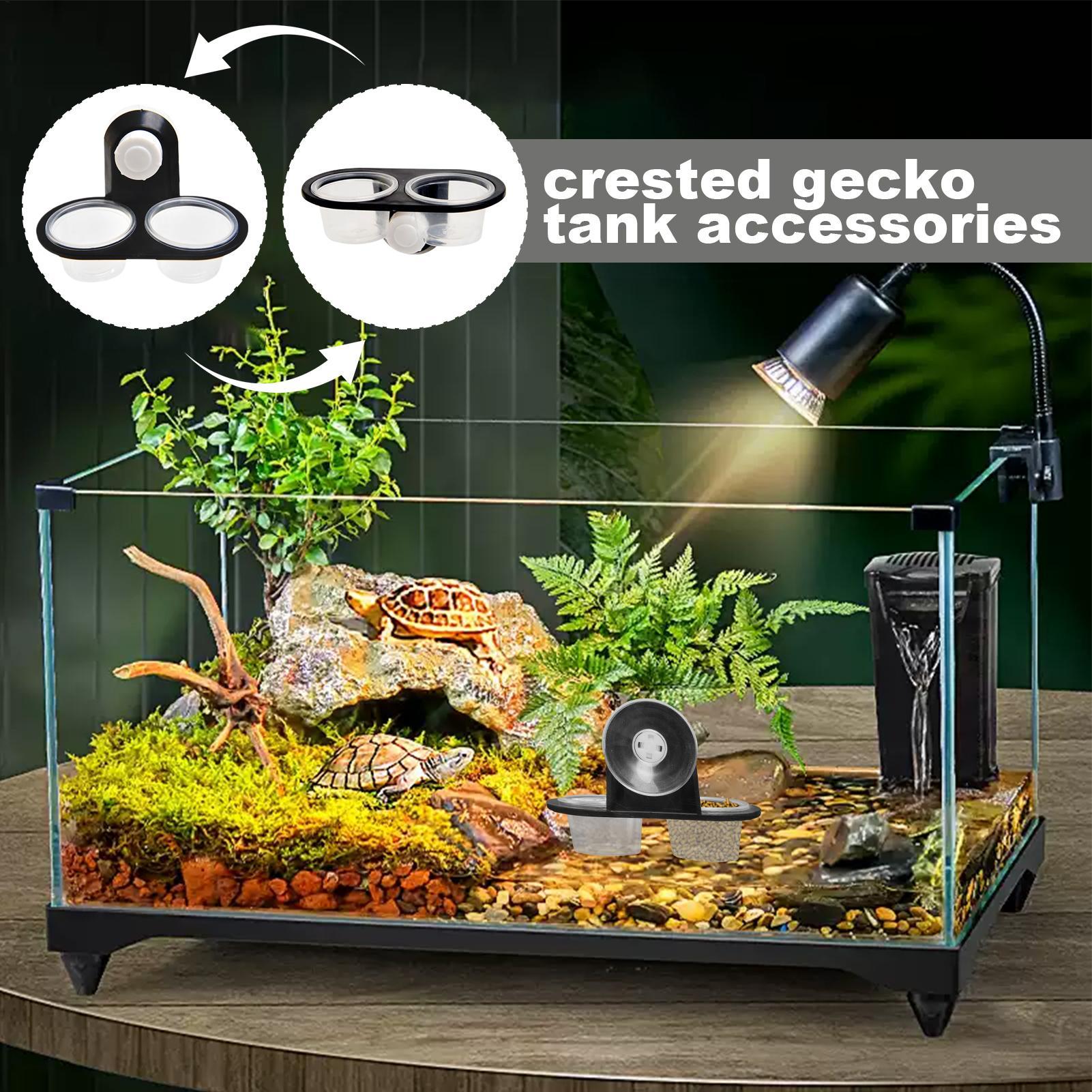 Подставка для кормления геккон – обзор и цена Water Dish Reptile