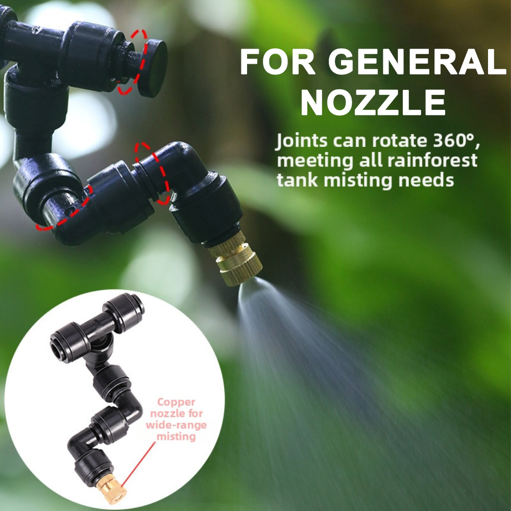 2 шт. черных распылительных фо – обзор и цена Misting Nozzle Reptile