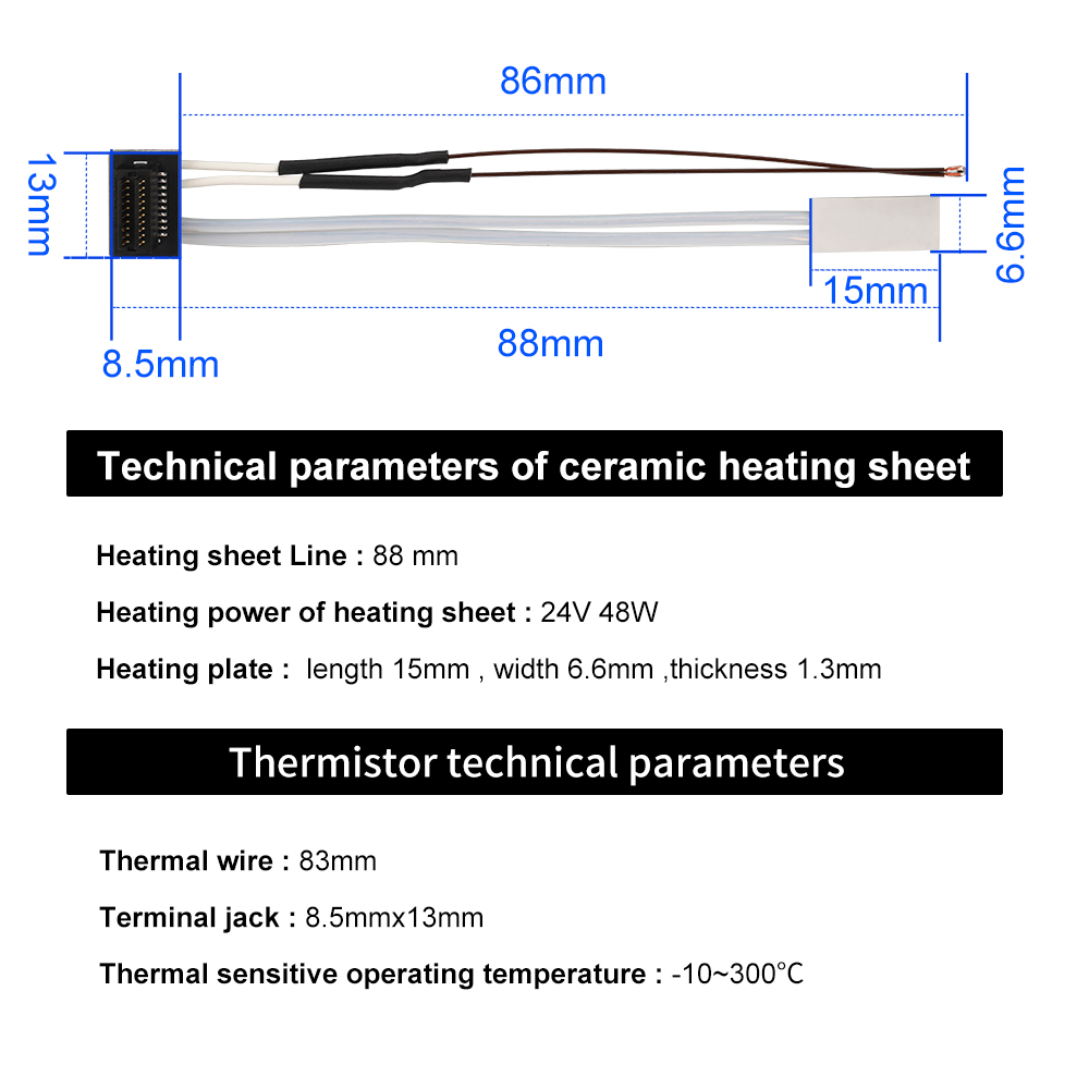 Для Bambu Lab Hotend V2.0 V3.0 – обзор и цена Ceramic Heat Emitter