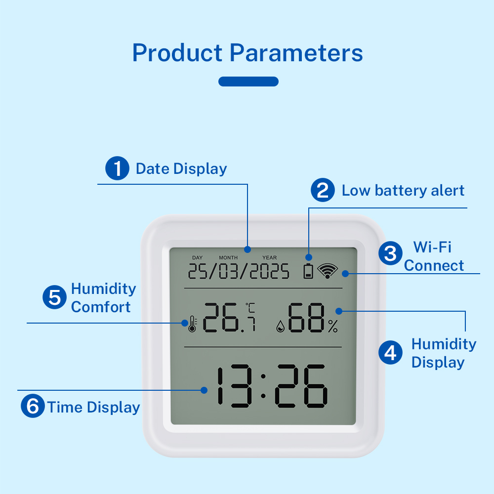 Tuya Wi-Fi датчик температуры  – обзор и цена Digital Hygrometer Probe